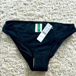 J. Crew hipster full coverage Black Bikini Bottom